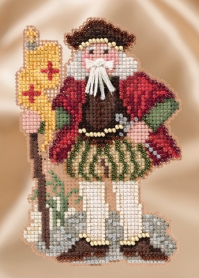 click here to view larger image of Renaissance Genoa Santa (counted cross stitch kit)