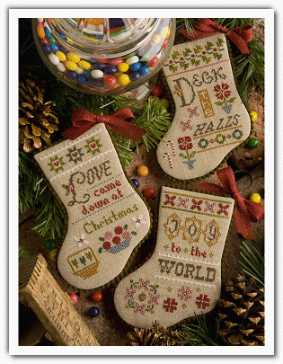 Flora McSamples 2015 Christmas Stockings