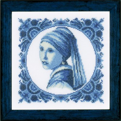 Delft Girl With Pearl Earring