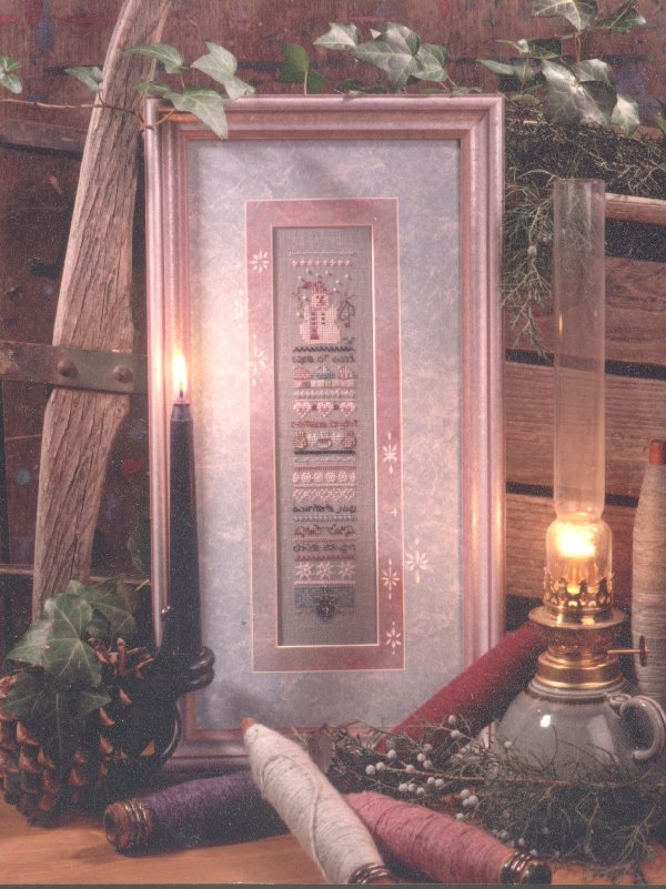 click here to view larger image of Wooly Winter Sampler (counted cross stitch kit)