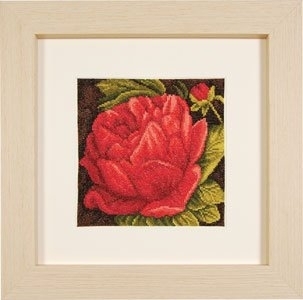 click here to view larger image of Peony (27ct) (counted cross stitch kit)