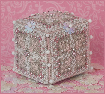 Pink Ice Cube and Embellishments - Limited Winter Edition (Reprint)