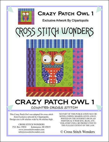 click here to view larger image of Crazy Patch Owl 01 (chart)