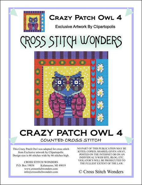 Crazy Patch Owl 04