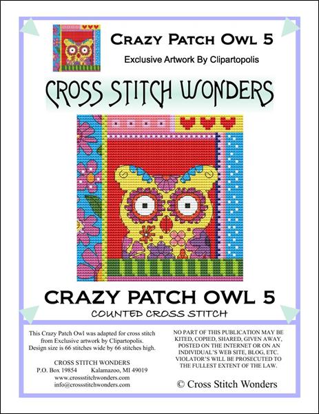 Crazy Patch Owl 05