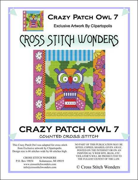 Crazy Patch Owl 07