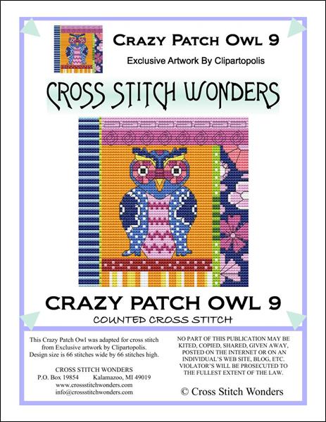 Crazy Patch Owl 09
