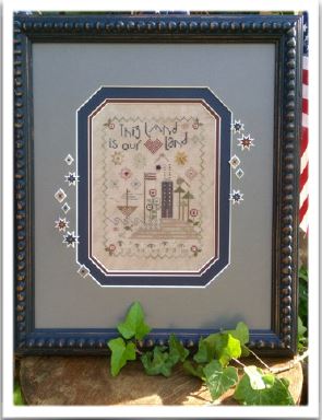 click here to view larger image of This Land (counted cross stitch kit)