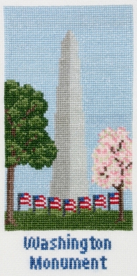 click here to view larger image of Washington Monument (counted cross stitch kit)