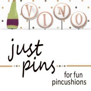 click here to view larger image of Just Pins - V is for Vino  (pin)