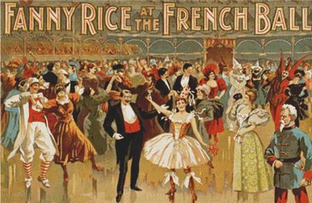 Vintage French Ball Poster