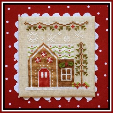 click here to view larger image of Gingerbread Village 9 - Gingerbread House 6  (chart)