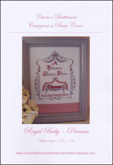 click here to view larger image of Royal Baby - Princess (chart)