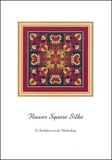 Flower Square Silke