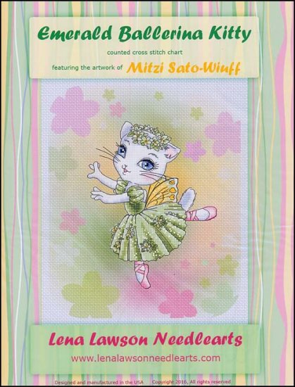 Emerald Ballerina Kitty - (Mitzi Sato-Wiuff)