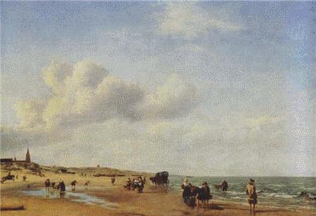 Beach At Scheveningen, The
