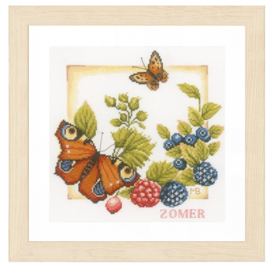 click here to view larger image of Summer - Marjolein Bastin (counted cross stitch kit)