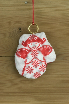 click here to view larger image of Glove With Angel Ornament (counted cross stitch kit)