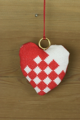 Woven Heart Ornament