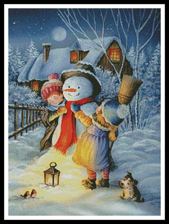 Dressing The Snowman  (Isabella Angelini)