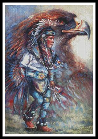 click here to view larger image of Eagle Dancer  (Gloria West) (chart)