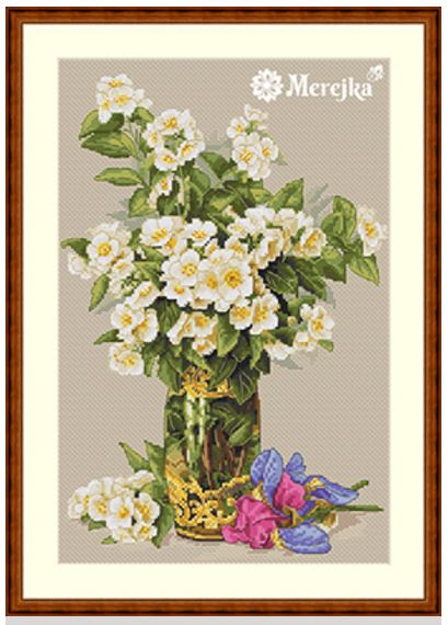 click here to view larger image of Sweet Scented Bouquet (counted cross stitch kit)