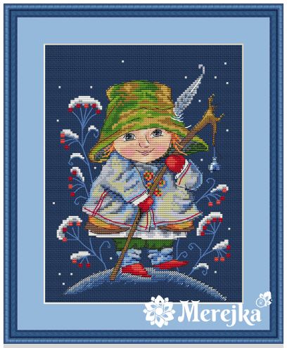 click here to view larger image of Christmas Bell (counted cross stitch kit)