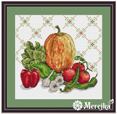 click here to view larger image of Still Life D'Orange (counted cross stitch kit)