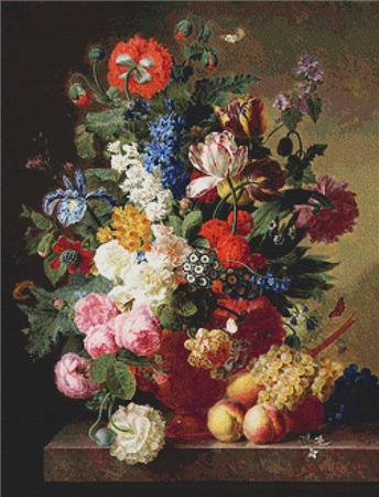 click here to view larger image of Peonies  (Jan Frans van Dael) (chart)