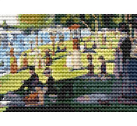 Sunday Afternoon On The Island Of La Grande Jatte, A - Mini Chart (Georges Seurat)