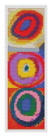 Squares With Concentric Circles - Bookmark (Wassily Kandinsky)