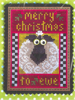 click here to view larger image of Merry Christmas To Ewe (counted cross stitch kit)
