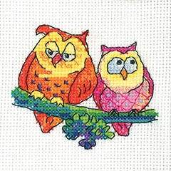Pair of Owls, A - Simply Heritage Cards (set of 3)