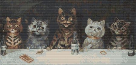 Bachelor Party, The (Louis Wain)