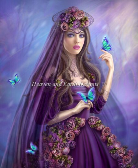 Woman And Butterfly - Alena Lazareva