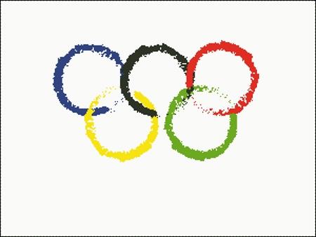 Abstract Olympic Rings