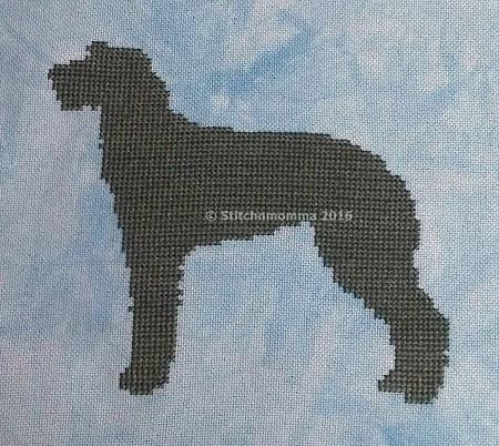 Irish Wolfhound Silhouette