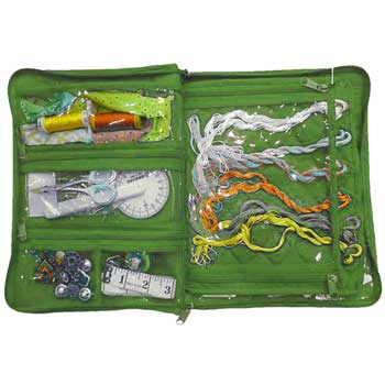Embroidery Thread Organizer - Lime Green
