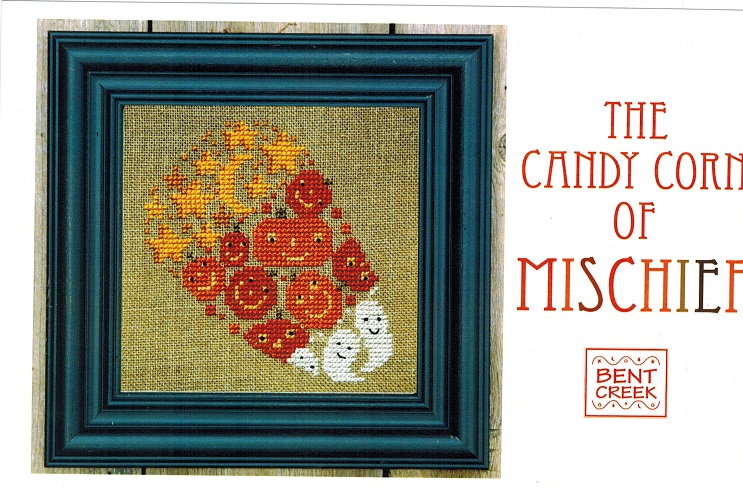 click here to view larger image of Candy Corn Of Mischief (counted cross stitch kit)