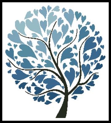 Winter Tree Of Hearts  (Kudryashka)
