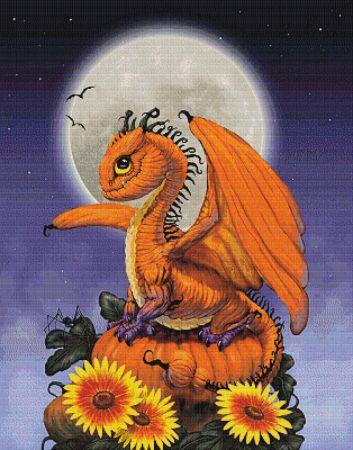 click here to view larger image of Pumpkin Dragon (chart)