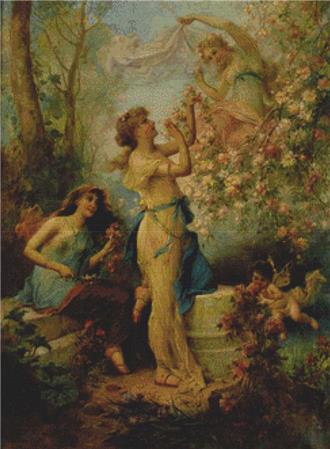 Venus With Putti And Attendants
