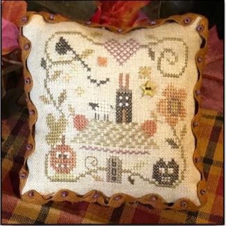 click here to view larger image of October Pincushion (counted cross stitch kit)