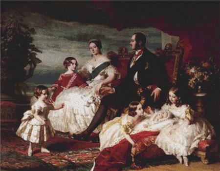 Royal Family in 1846, The  (Franz Xaver Winterhalter)