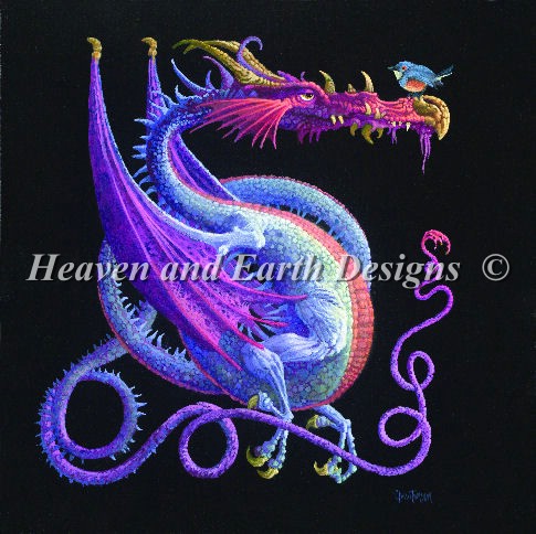 Purple Dragon - No Background