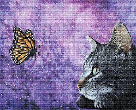 click here to view larger image of Cat Watching Butterfly (Caroline Lord O'Donovan) (chart)