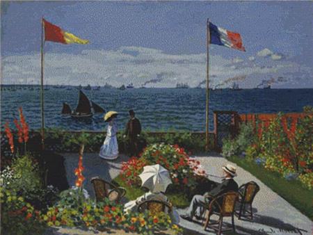click here to view larger image of Garden at Sainte-Adresse (chart)