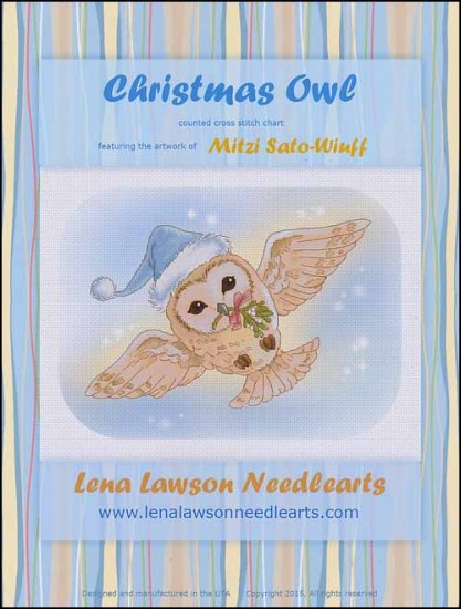 Christmas Owl - Mitzi Sato-Wiuff