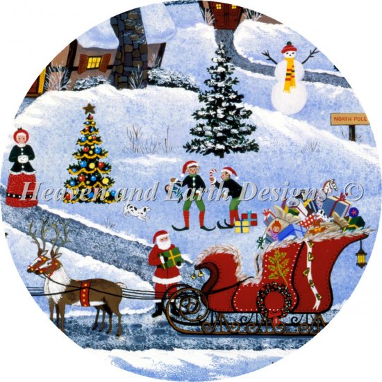 click here to view larger image of Ornament North Pole Countdown (chart)