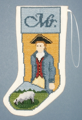 Mr Colonial Stocking Ornament